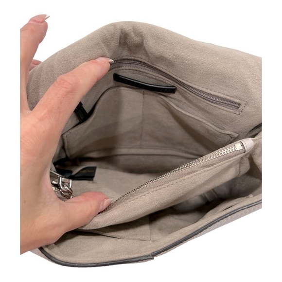 Rebecca Minkoff 'Darren' medium convertible leather backpack Grey - Picture 13 of 16